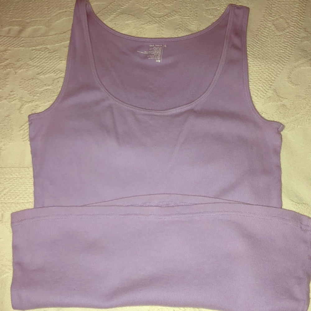 Old Navy Ladies Tank Top Sz XL. Purple